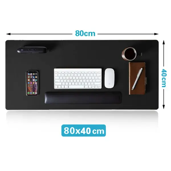 XXL PU Leather Gaming Mouse Pad for PCs - Image 9