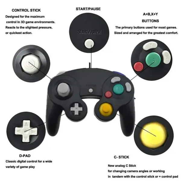 Wired GameCube Controller for Nintendo Consoles - Image 2