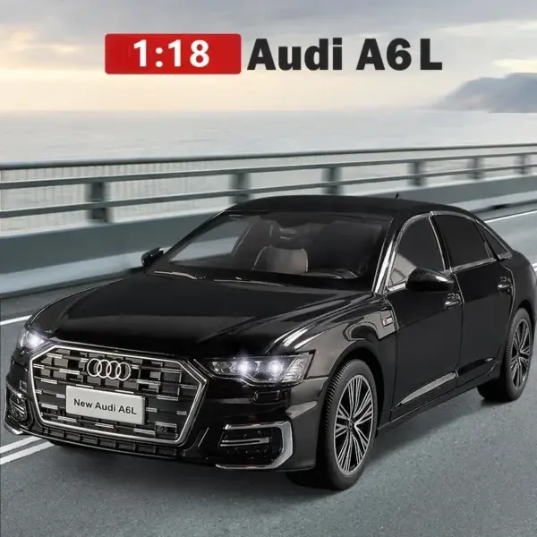 1:18 Audi A6L Alloy Diecast Car Model - Image 3