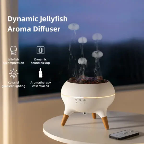 250ML Ultrasonic Aromatherapy Oil Diffuser - Image 2