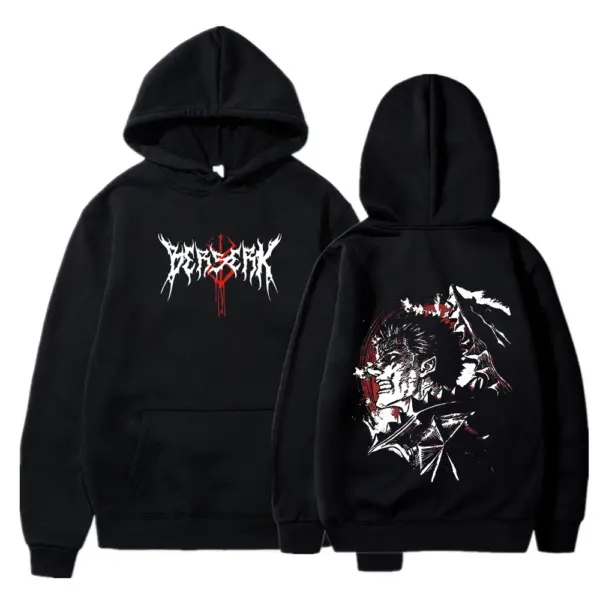 Anime Berserk Casual Hoodie for Men - Image 3