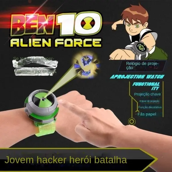 Ben 10 Omnitrix Watch for Kids and Teens - Image 4