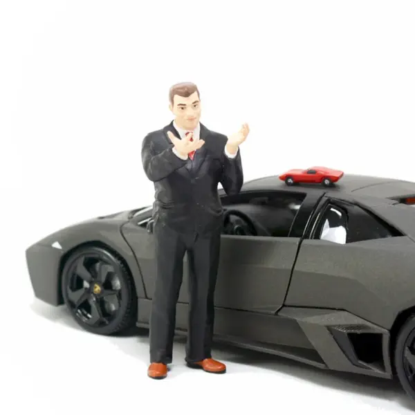 1/18 Scale Sports Car Action Figure Accessory - Image 3