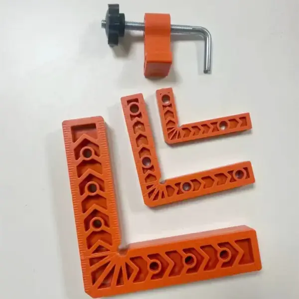 90° Right Angle Ruler Holder Woodworking Tool - Image 4