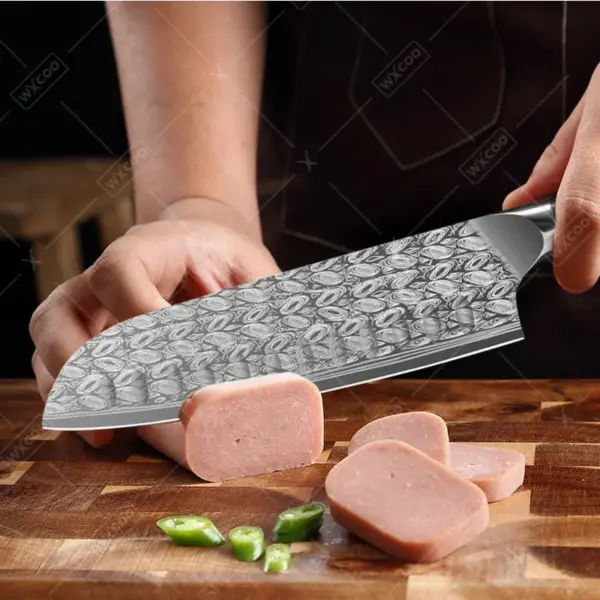 Professional Chef's Damascus Steel Kitchen Knife - Image 3