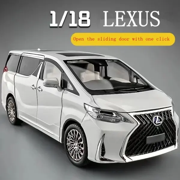 1:18 Lexus LM300 MPV Diecast Car Model