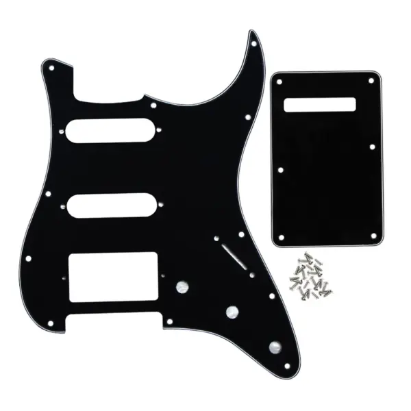 11-Hole SSH ST Electric Guitar Pickguard Set - Image 13