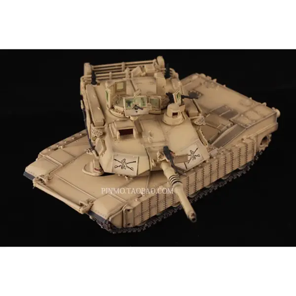 1:72 Scale Diecast Alloy M1A2 TUSK2 Tank Model - Image 2