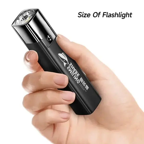 USB Rechargeable Waterproof LED Flashlight 450 Lumen - Image 6