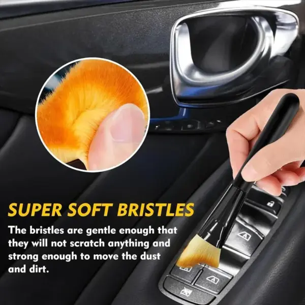 2pcs Car Interior Cleaning Brushes Set - Image 3