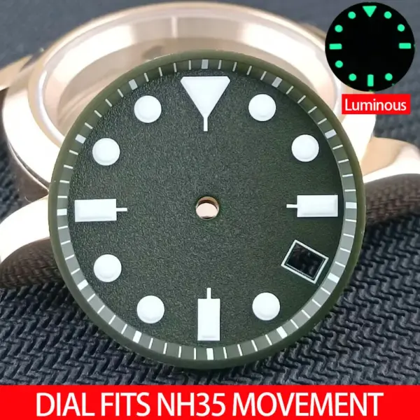 29.5mm Luminous Watch Dial for NH35 Movement - Image 6