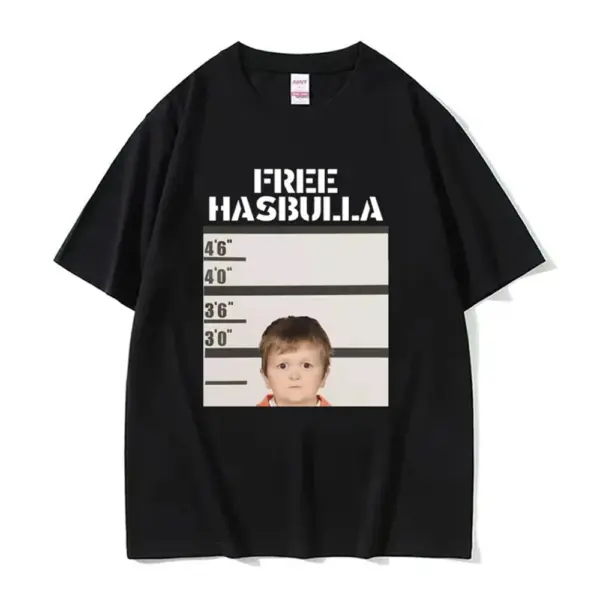 Funny Hasbulla Meme Graphic T-Shirt for All