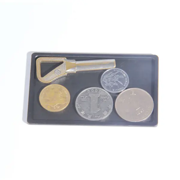 Aluminum Coin Tray for Wallet and Desk Use - Image 2