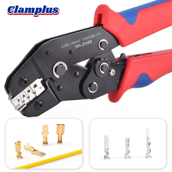 Ratcheting Crimping Tool for JST Dupont Terminals