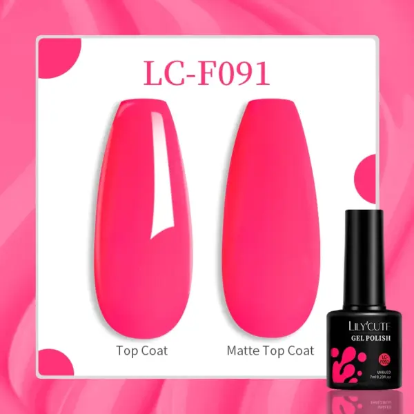 LILYCUTE 129 Colors 7ml Nail Gel Polish - Image 35