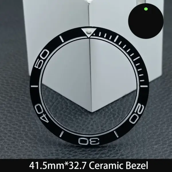 Ceramic Watch Bezel 41.5mm Replacement Insert - Image 30