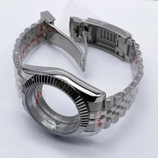 40mm Stainless Steel Watch Case for NH35/36 - Image 4