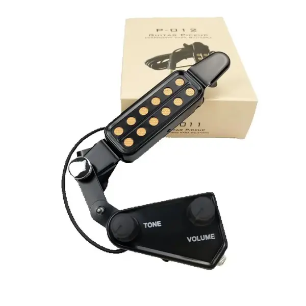 12-Hole Acoustic Guitar Pickup with Volume Control - Image 3
