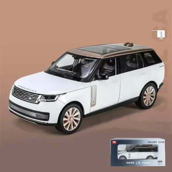 1:18 Land Rover Range Rover Alloy Model Car - Image 9