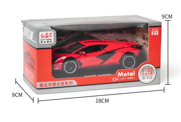 1:32 Scale Diecast Lamborghini SIAN Model Car - Image 6