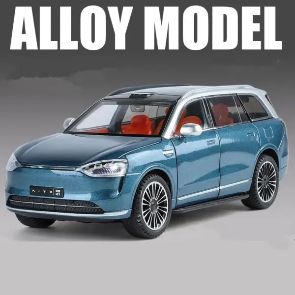 1:24 AITO M9 SUV Diecast Alloy Model Car - Image 9