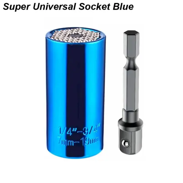 Universal Socket Wrench Set with Power Drill Adapter - Image 7