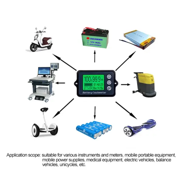 TK15 80V Vehicle Battery Capacity Tester - Image 5