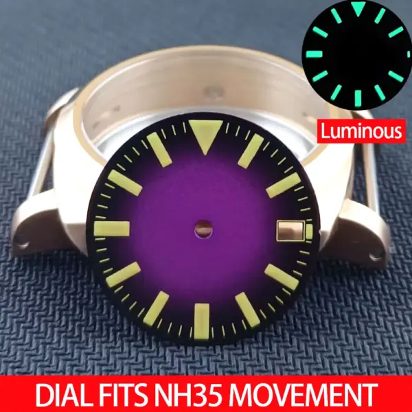 28.5MM Luminous Watch Dial for NH35/NH36 - Image 9