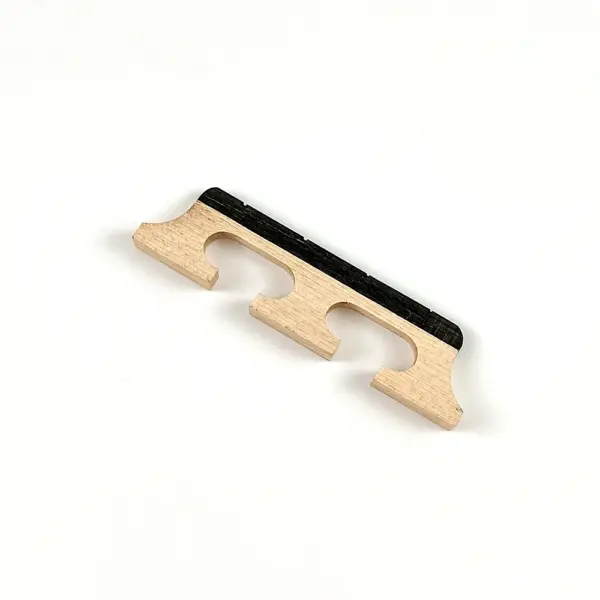 Maple Ebony Banjo Bridge for Standard Size - Image 4