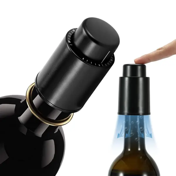 Vacuum Wine Stoppers Set for Fresh Wine