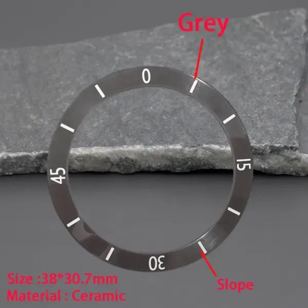 Gray Ceramic Bezel Insert for Omega Watches - Image 35