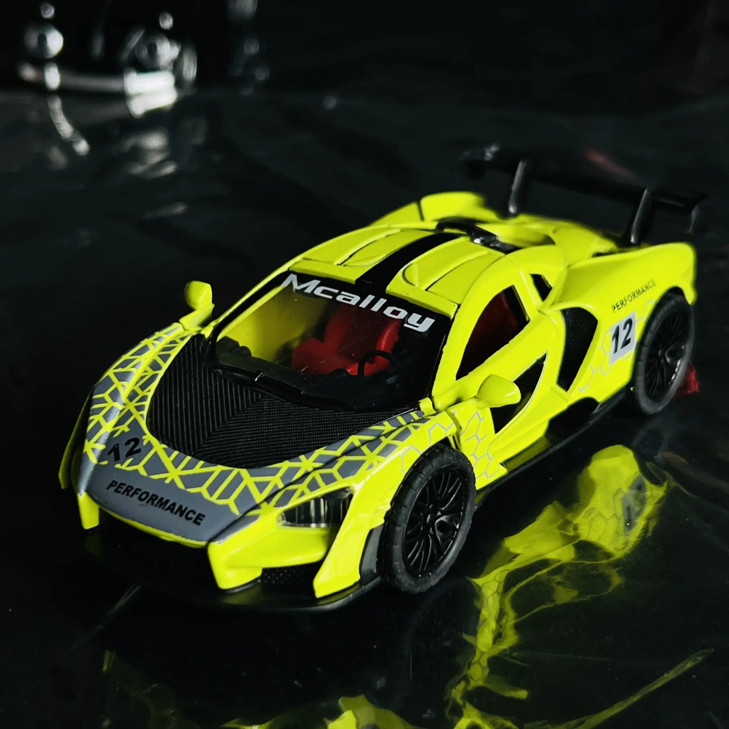 Metal Diecast Sports Car Toy Model 4 Metal Diecast Sports Car Toy Model - Image 4