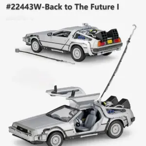 WELLY 1:24 DMC-12 Delorean Diecast Model Car 10 S3e5b80d4a78b402faf3deef507ecf41fv