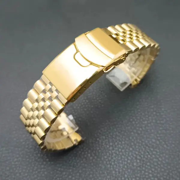 42mm Gold Rose Gold Stainless Steel Watch Case - Image 51