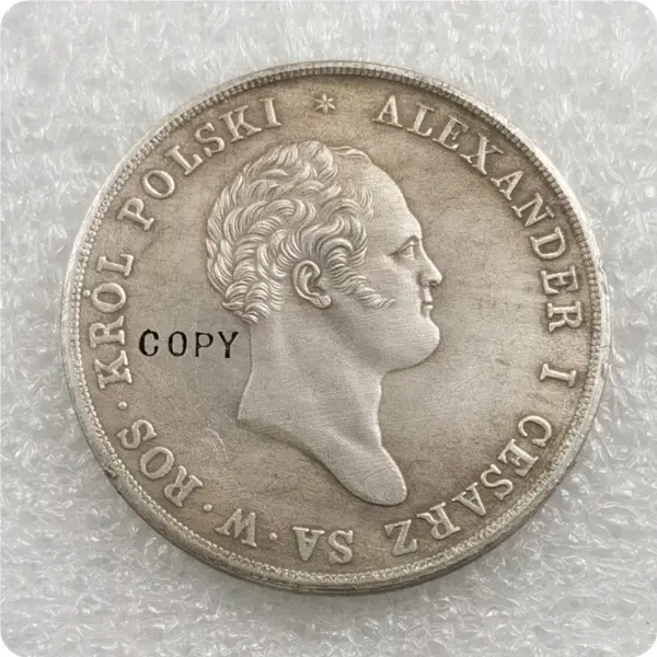 1820 Poland 10 Złotych Copy Coin - Image 2