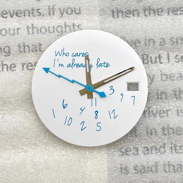 28.5mm DIY Watch Dial for NH35/4R36 Movement - Image 26
