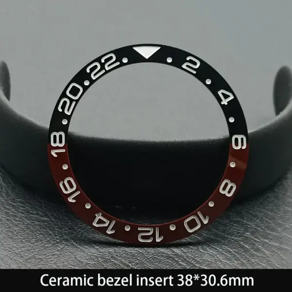 38mm Ceramic GMT Dive Watch Bezel Insert - Image 28