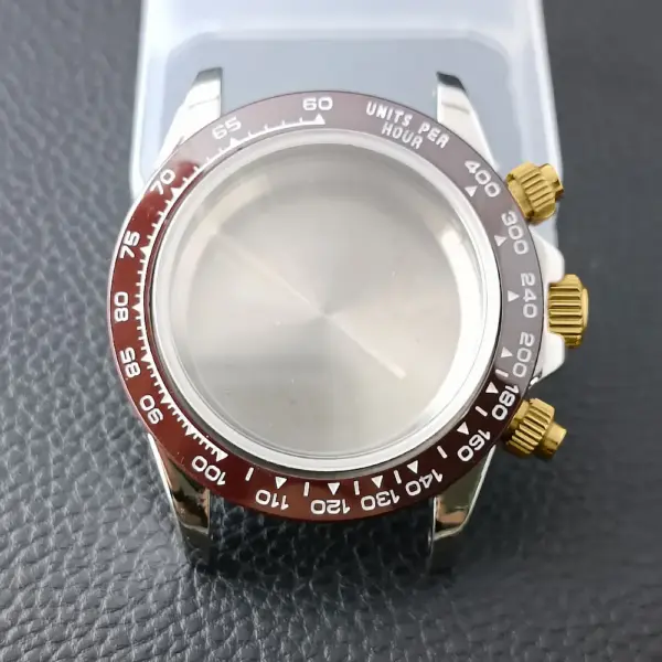 39.3mm Stainless Steel Watch Case for VK63 - Image 55