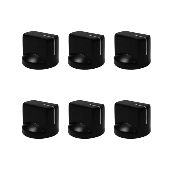 6PCS Plastic Guitar Amp Effect Pedal Control Knobs - Image 8