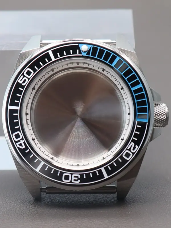 Modified Seiko Samurai Watch Case with Sapphire Glass - Image 10