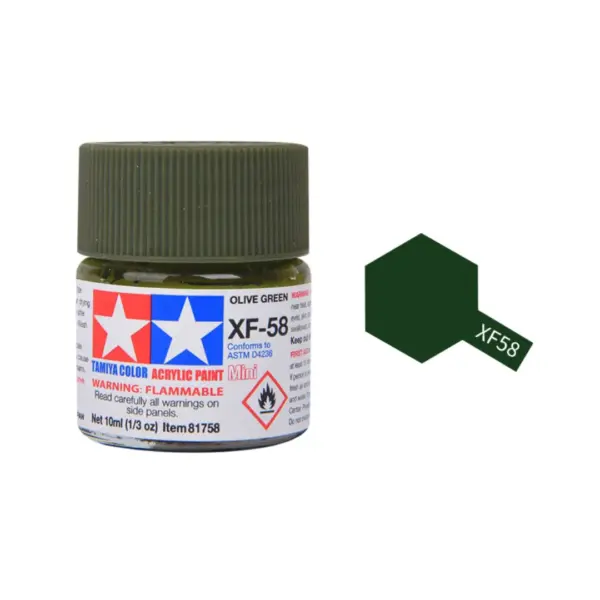 10ml Tamiya Water-Based Flat Acrylic Paint Set - Image 6
