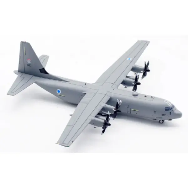 1:200 Diecast Metal Israeli C-130J Model - Image 3