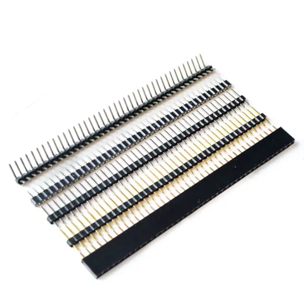 10pcs 40 Pin Right Angle Header Connectors