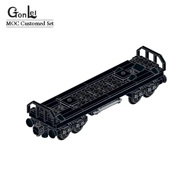 MOC Shipping Container Car Building Blocks Set - Image 4