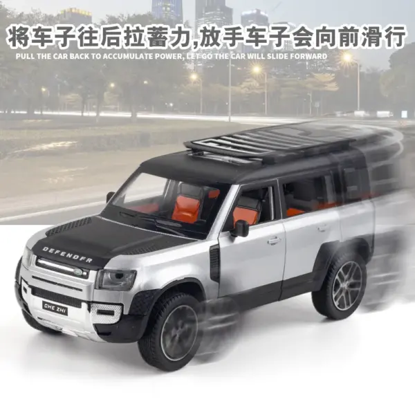 1:24 Land Rover Defender Diecast Model Car - Image 4