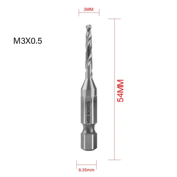 Titanium Plated HSS Tap Drill Bit Set - Image 24