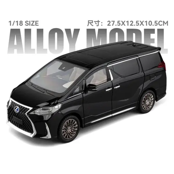 1:18 Lexus LM300 MPV Diecast Car Model - Image 8