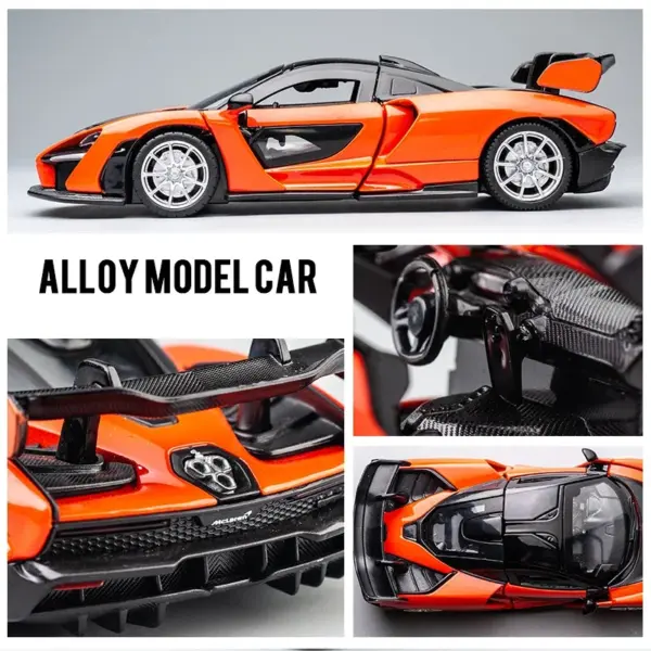 1:32 Alloy McLaren Senna Model Car Diecast - Image 6