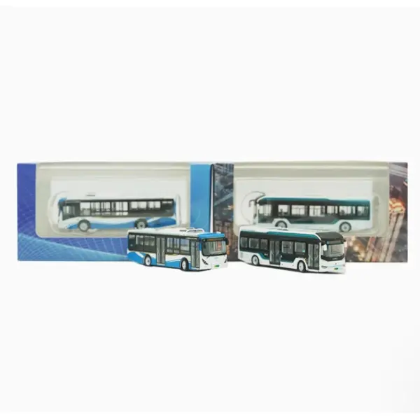 Diecast 1/120 Scale Shanghai Bus Model - Image 5