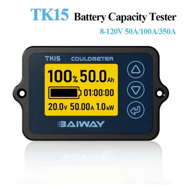 TK15 Precision Battery Capacity Tester 8-120V - Image 5